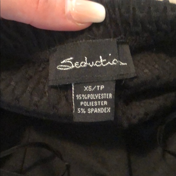 Strapless black dress - Picture 3 of 3